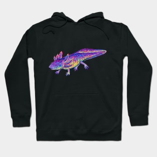 Rainbow Wild Type Axolotl Hoodie